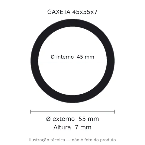 Gaxeta - 45x55x7 AG-4 3641