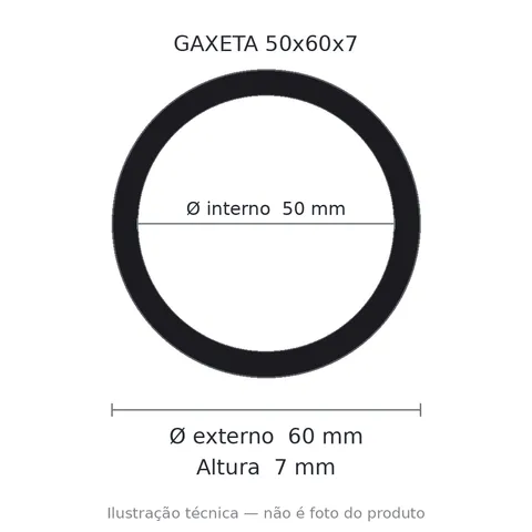 Gaxeta Milimétrica - 50x60x7 3107