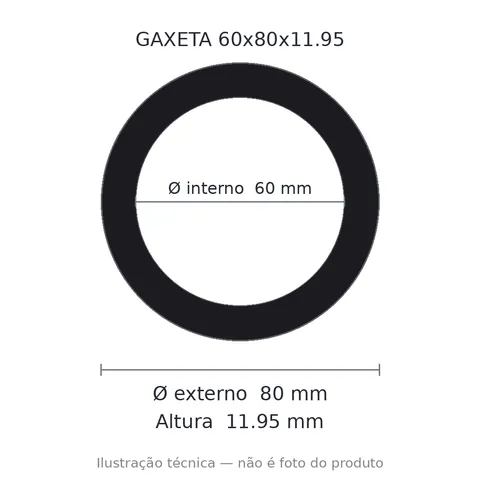 Gaxeta Milimétrica - 60x80x11,95 1611