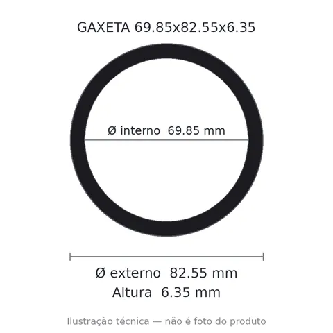 Gaxeta - 69,85x82,55x6,35 1565