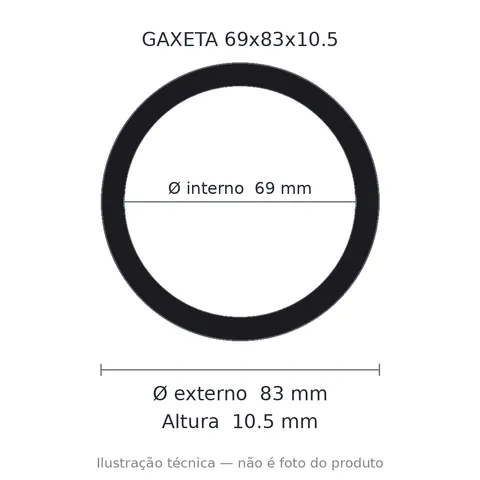Gaxeta Milimétrica - 69x83x10,5 6548