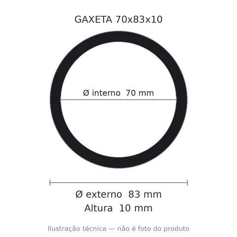 Gaxeta Milimétrica - 70x83x10 1411