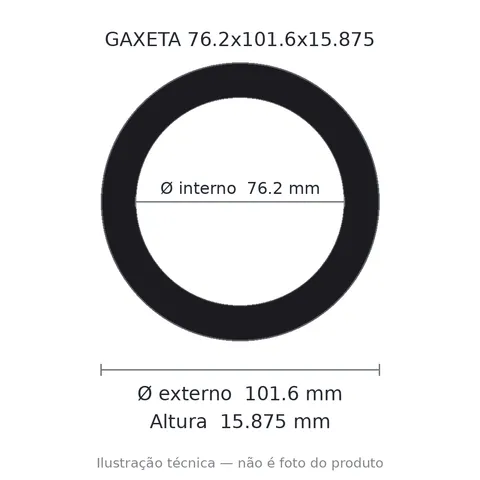 Gaxeta - 76,2x101,6x15,875 1052