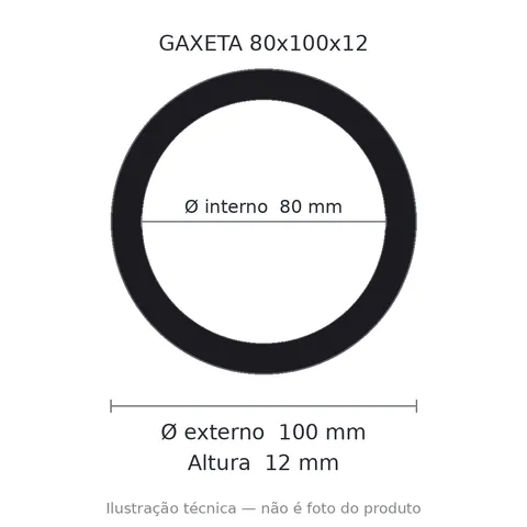 Gaxeta Milimétrica - 80x100x12 1831