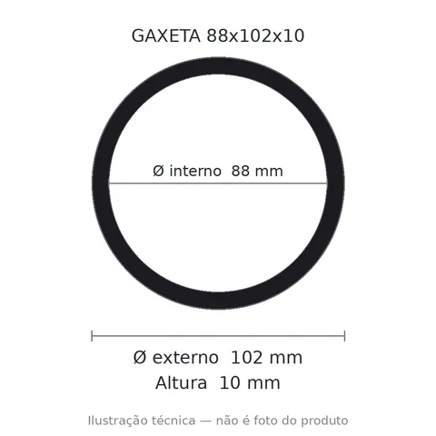 Gaxeta Milimétrica - 88x102x10 5 1412