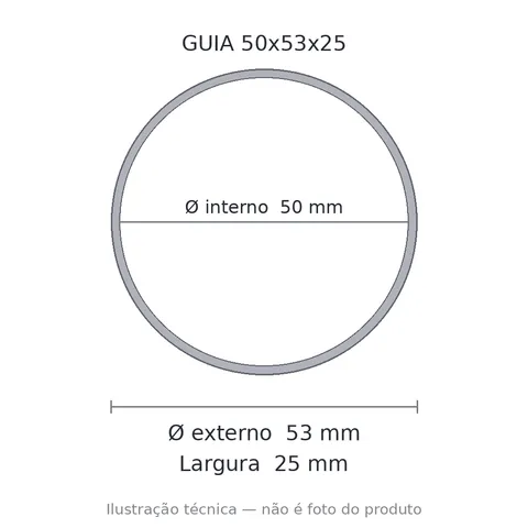Guia Nylon GIRO JOHN Deere 50x53x25
