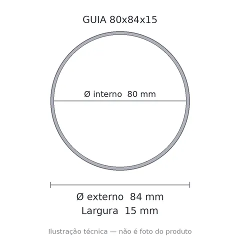 Guia Nylon W4-3346-590PK 80x84x15
