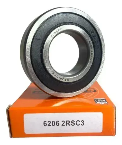 Rolamento Radial Esfera Fixo GBR 6206 2RSC3