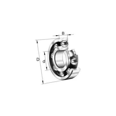 Rolamento Radial Esfera Fixo - 6004