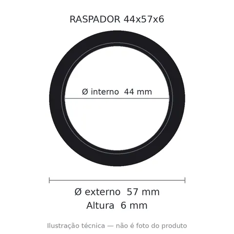 Raspador C Carcaca Ga-pu 44x57x6 5