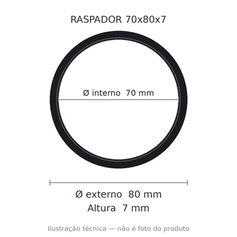 Raspador C Carcaca Ga-pu 70x80x7